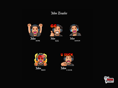 Men Twitch Emotes cartoon customemote daily fun design designer designs emoji emote emoteart emotes emoticon gg graphicforstream hype laughter rage streamers twitch twitchemote twitchemotes