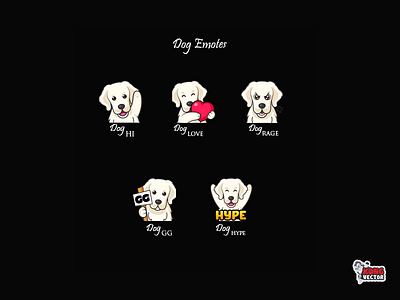 Dog Twitch Emotes