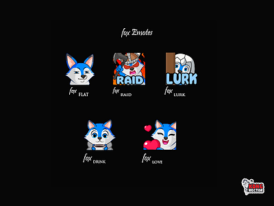 Fox Twitch Emotes