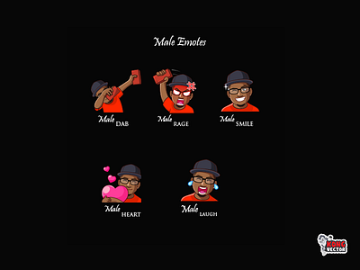 Male twitch Emotes