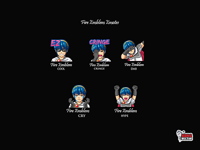 Fire Emblem Twitch Emotes cartoon character cool creative idea cringe cry customemote dab daily fun design emoji emote emoteart emotes graphicforstream hype streamers twitch twitchemote twitchemotes