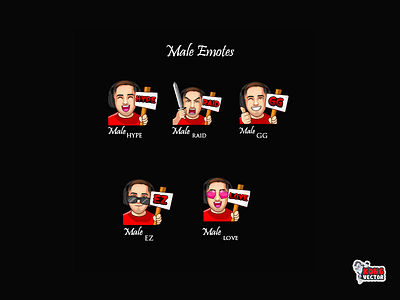 Raid Emotes Designs Themes Templates And Downloadable Graphic Elements On Dribbble
