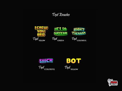 Text Twitch Emotes