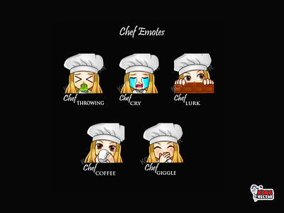 Chef Twitch Emotes