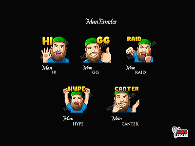 Man Twitch Emotes