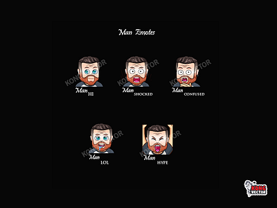 Man twitch Emotes cartoon character creative idea customemote daily fun design emoji emote emoteart emotes graphicforstream hi hype lol shoked streamers twitch twitchemote twitchemotes wow