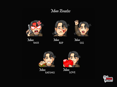 Man Twitch Emotes