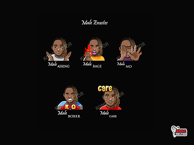 Male Twitch Emotes amazing cartoon character creative idea customemote cute daily fun design emoji emote emoteart emotes graphicforstream lol male streamers twitch twitchemote twitchemotes wow