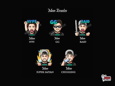 Man Twitch Emotes