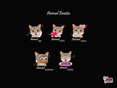 Animal Twitch Emotes