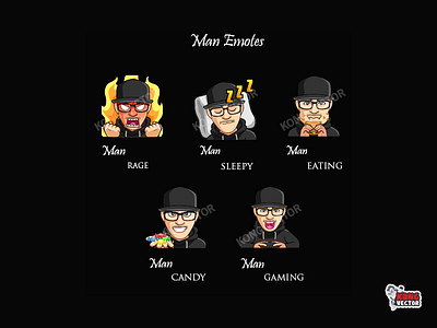 Man Twitch Emotes