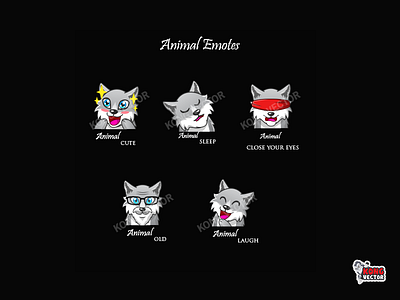 Animal Twitch Emotes