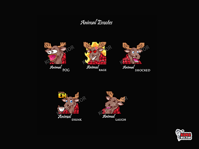 Animal Twitch  Emotes