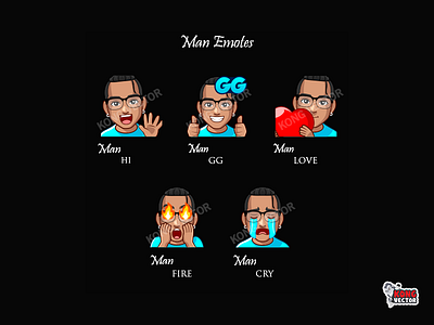 Man Twitch Emotes