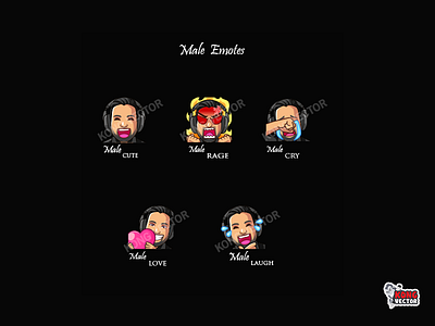 Male Twitch Emotes