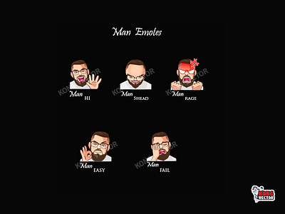 Man Twitch Emotes