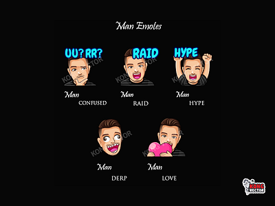 Man Twitch Emotes