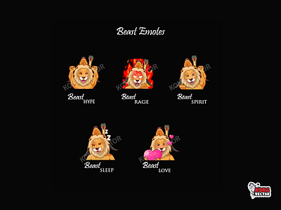 Beast Twitch Emotes