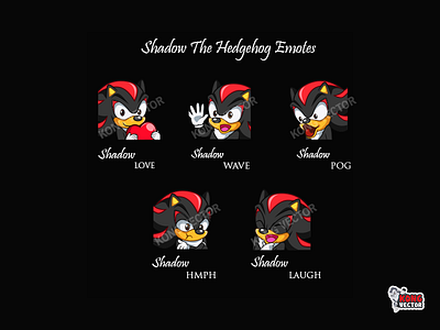 Shadow The Hedgehog Twitch Emotes