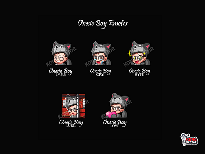 Onesie Boy Twitch Emotes