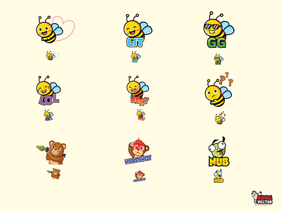 Animals Cute Emotes