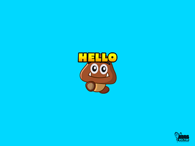 Goomba cartoon character comic creative idea cute daily fun emoji emoticon fun funny goomba happy look twitch