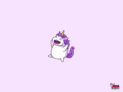 Unicorn Purple cartoon character creative idea cute daili fun draw drawing emoji emoticon fun funny happy look twitch unicorn