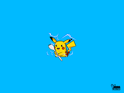 Pikachu cartoon character comic creative idea cute daily fun emote pikachu twitch twitchemote ultimate yellow