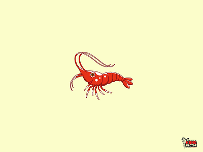 Shrimp animal cartoon character comic creative idea cute daily fun emote food shrimp twitch twitchemote