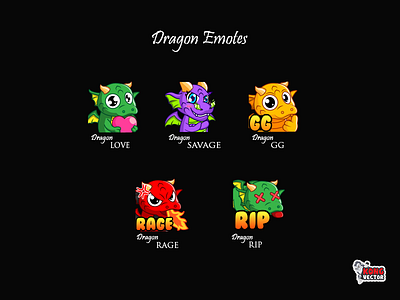 Dragon Twitch Emotes badges customized emotes subbadges twitch twitchbadges twitchchart twitchcreative twitchemotes twitchpanels