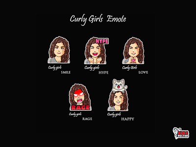 curly girls twitch emote badges customized emotes subbadges twitch twitchbadges twitchchart twitchcreative twitchemotes twitchpanels twitchsubbadges