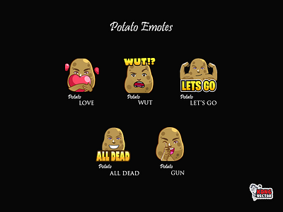 Potato Twitch Emotes