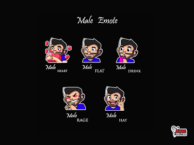 Male twitch emote