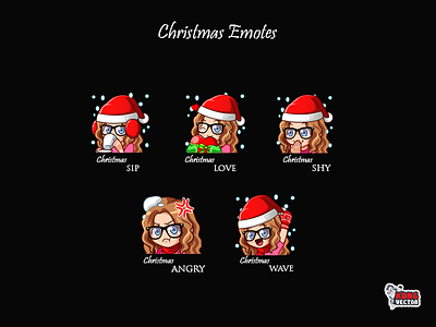 Christmas Twitch Emotes