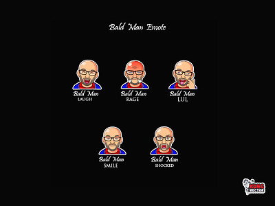 Bald Man Twitch Emote