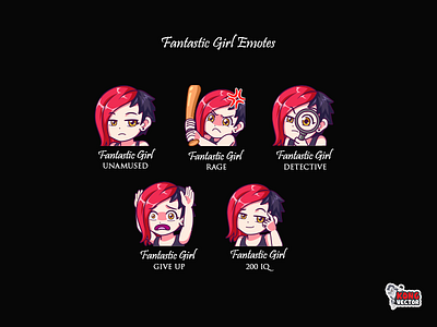 Fantastic Girl Twitch Emote