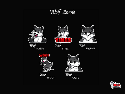 Wolf Twitch Emote