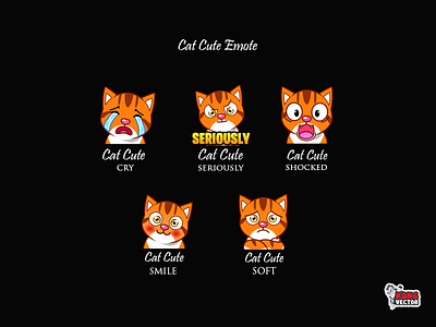 Cat Cute Twitch Emote cartoon creative cry customemote design design app designs emoji emote emoteart emotes graphicforstream seriously shocked smile software streamers twitch twitchemote twitchemotes