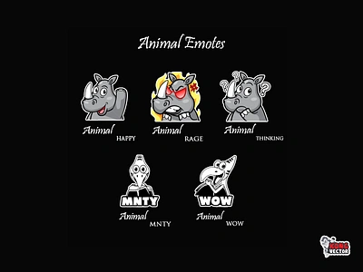 Animal Twitch Emote amazing cartoon creative design crest customemote daily fun design emoji emote emoteart emotes graphicforstream happy mnty streamers thinking twitch twitchemote twitchemotes wow