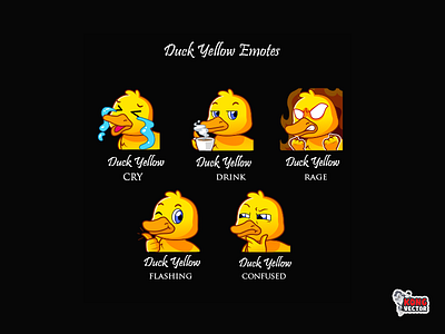 Duck Yellow Twitch Emotes