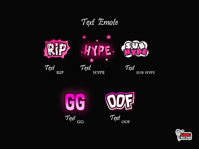 Text Twitch Emote