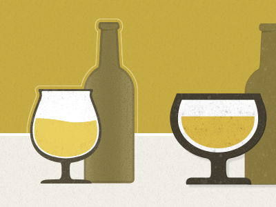 Shifting Style Slightly beer belgian finesse illustration