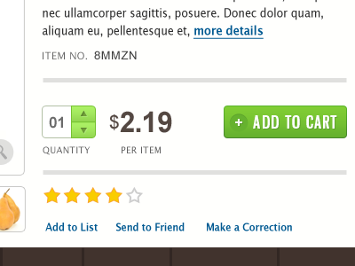 Hierarchy and Association add to cart button forms green