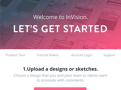 Onboarding / Welcome Email for Invision App email onboarding welcome