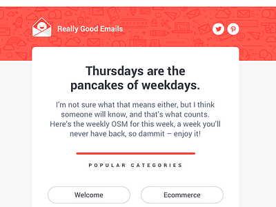 New set of Really Good Emails Templates