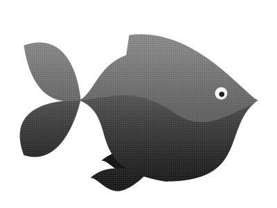 Go Fish fish illustration simple