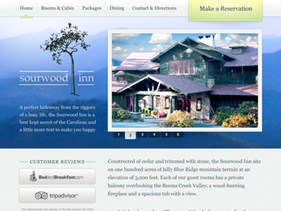 Sourwood Inn Website