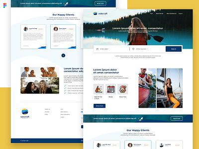 Watercraft Website Design