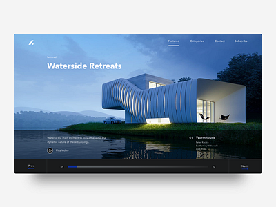 Architecture Blog architecture blog minimalism ui ux web web design