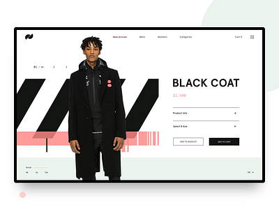 Offset // Product Page clean daily ui dailyui e shop fashion grid interface lookbook luxury modern shopping ui ux web design